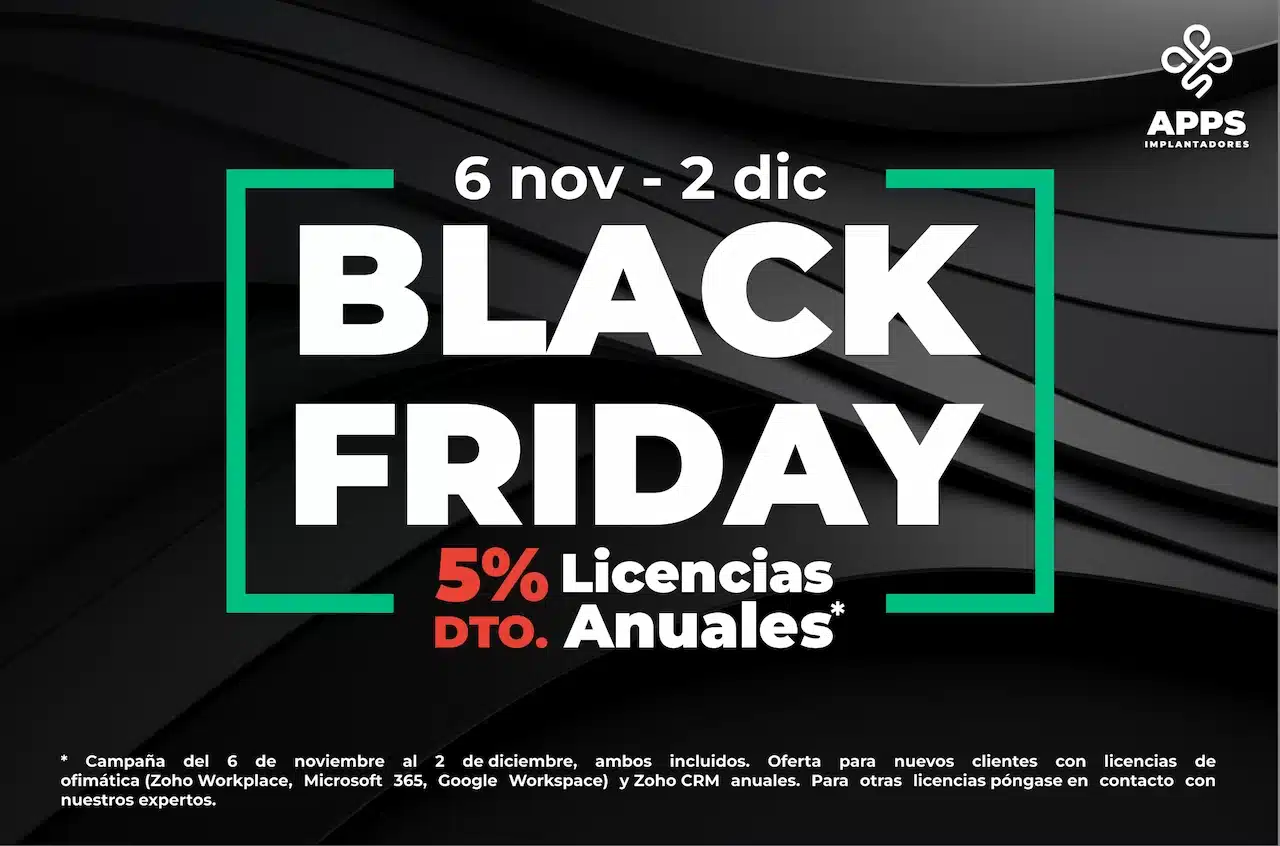 Black Friday y Cyber Monday 2024 en Apps Implantadores