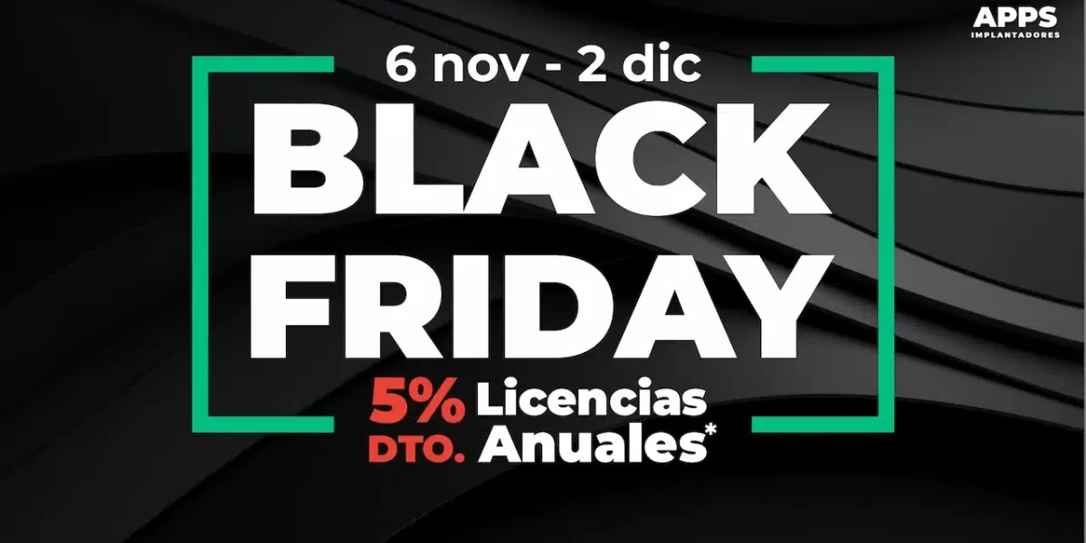 Black Friday y Cyber Monday 2024 en Apps Implantadores