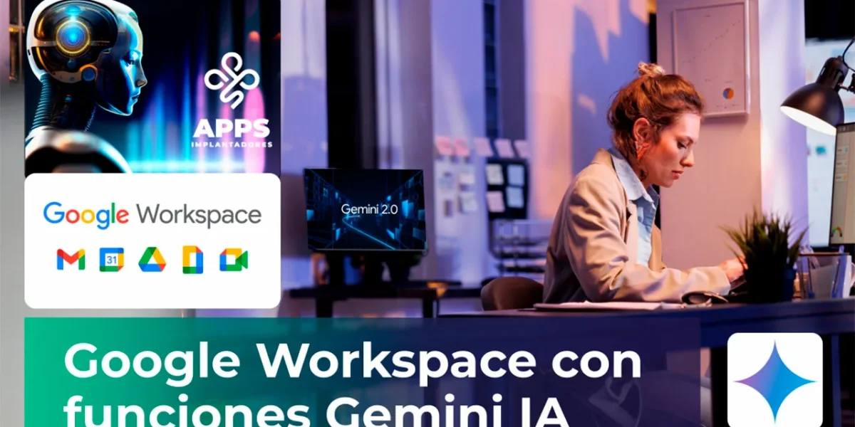 Google Workspace con funciones Gemini IA